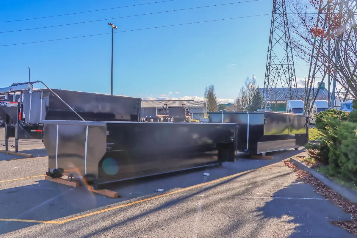 Professional dumpster rental and junk removal service in Washington Terrace